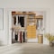 John Louis Home Solid Wood Reach-In Closet System with 5 Drawers Honey Maple JLH-458 - alternate 1